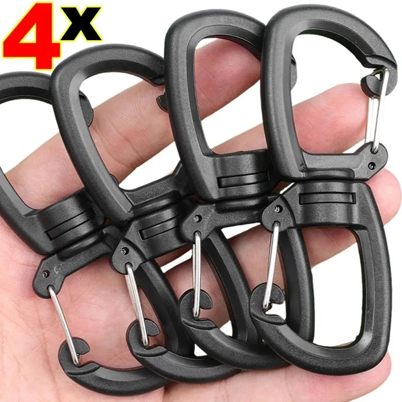 360° Swivel Carabiner Clips, view 3