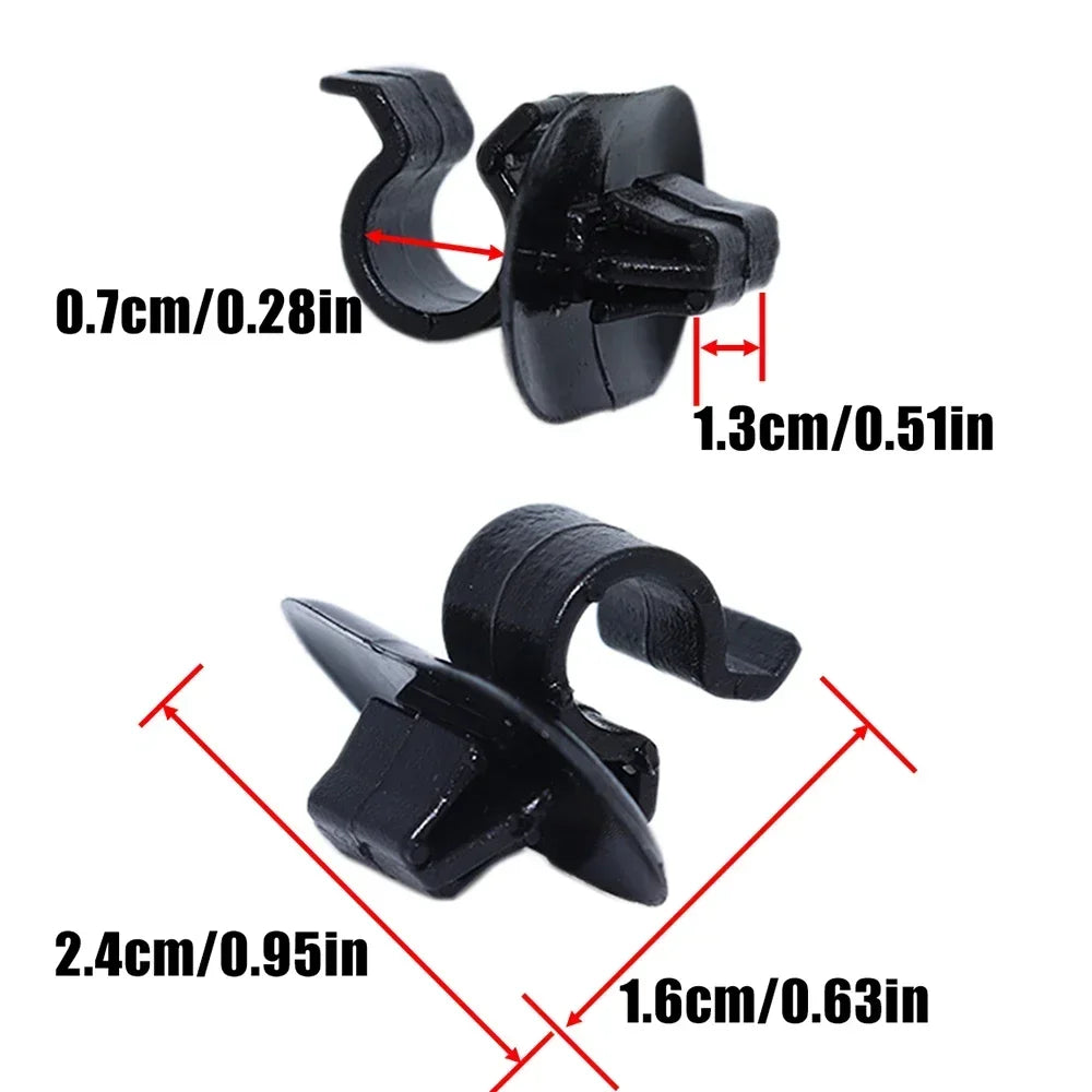 Peugeot 407 Bonnet Rod Clip, view 4