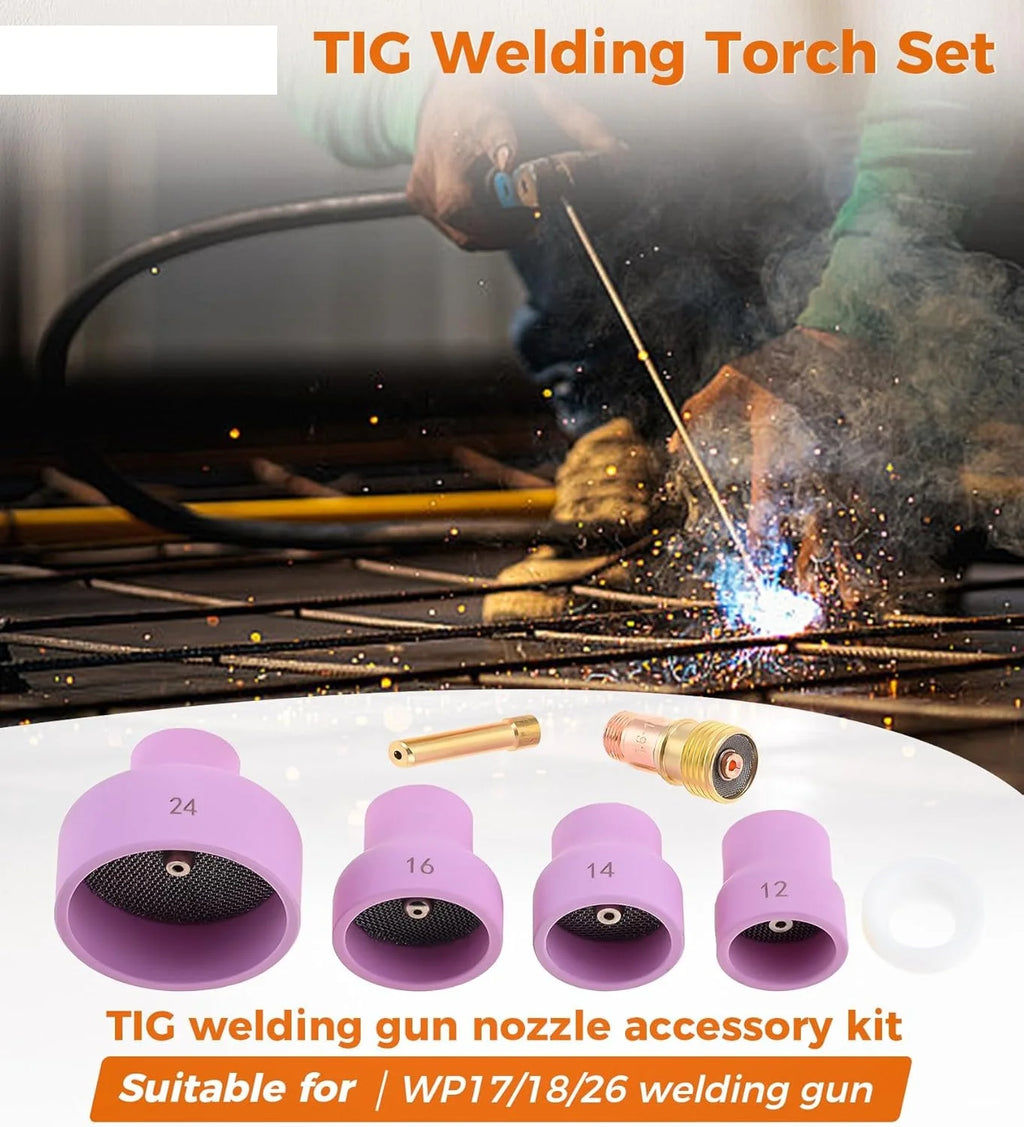 TIG Welding Ceramic Cup Set, view 4