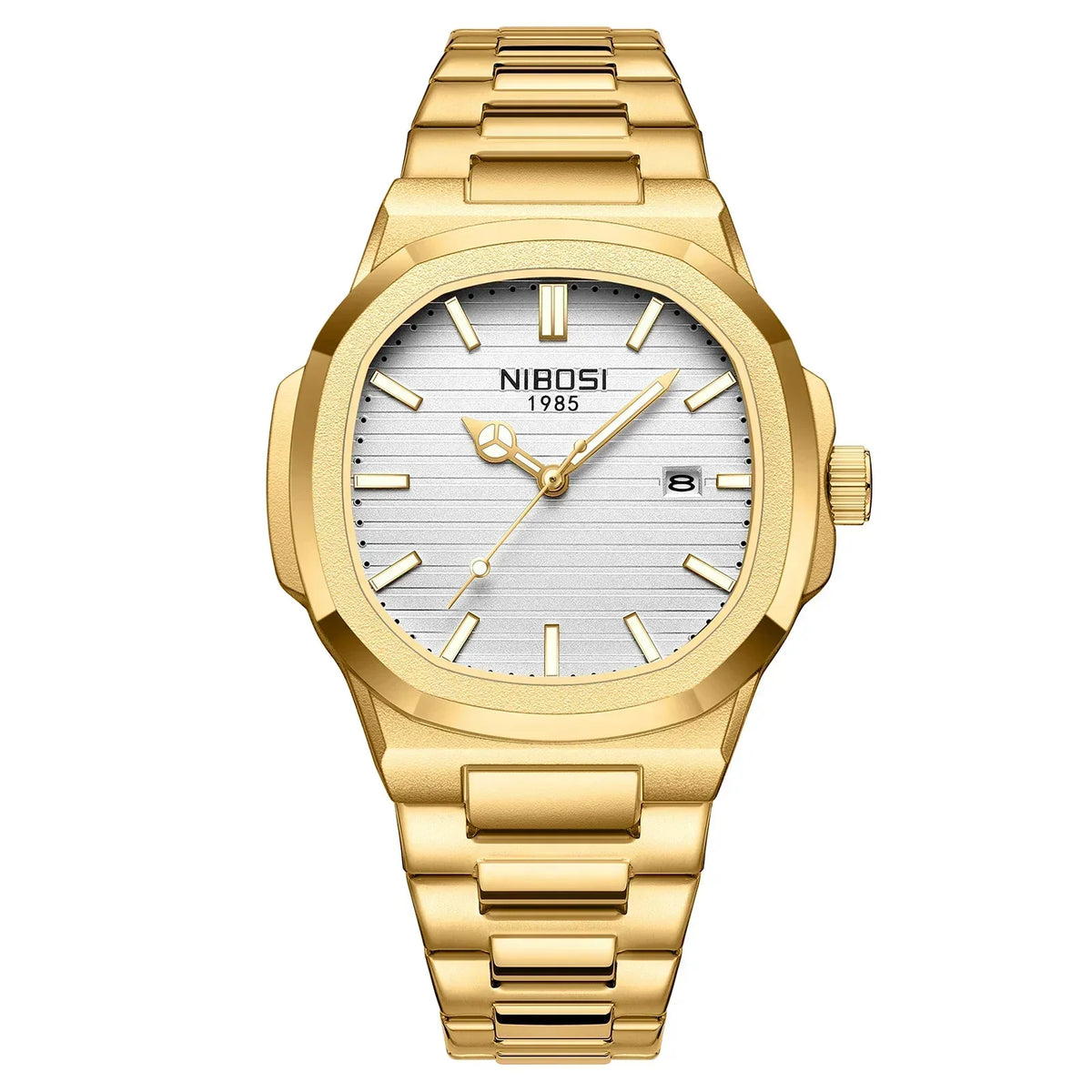 Men's Stainless Steel Calendar Watch, view 11