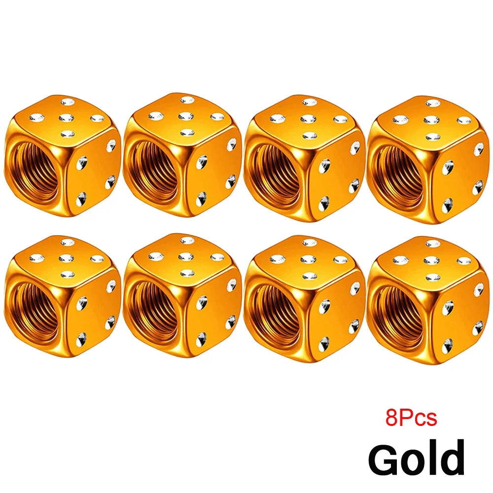 Dice Tyre Valve Caps, view 25