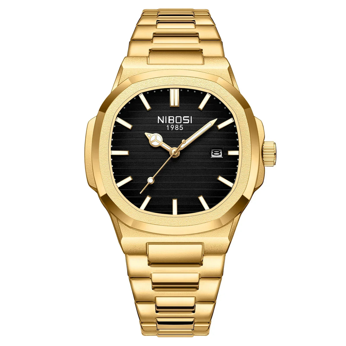 Men's Stainless Steel Calendar Watch, view 9