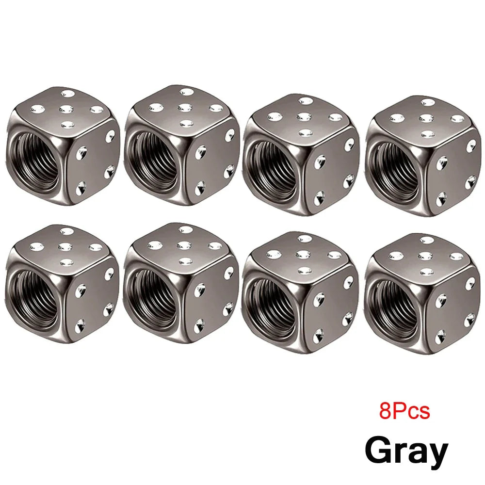 Dice Tyre Valve Caps, view 24