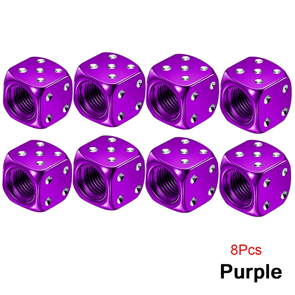 Dice Tyre Valve Caps, view 20