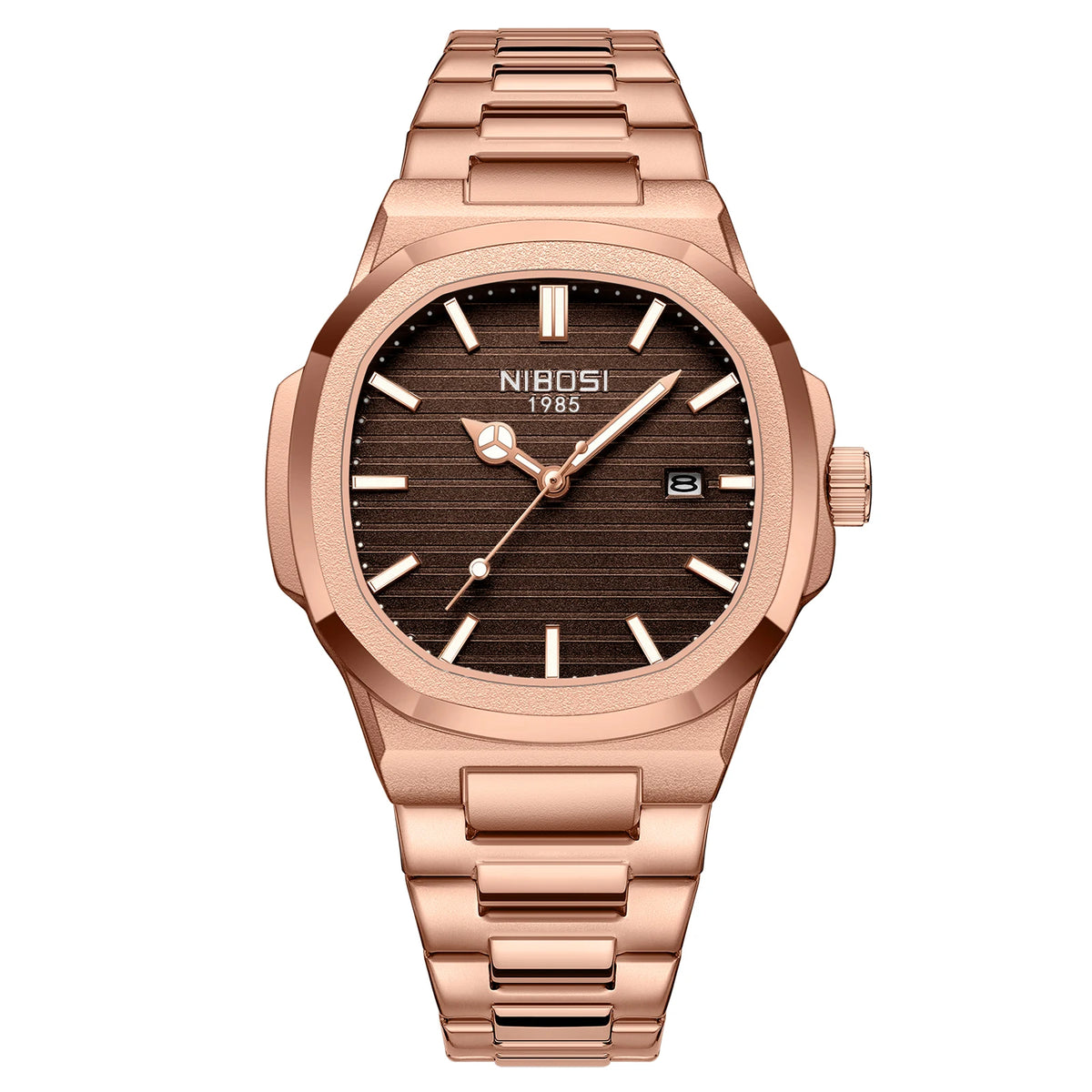 Men's Stainless Steel Calendar Watch, view 13