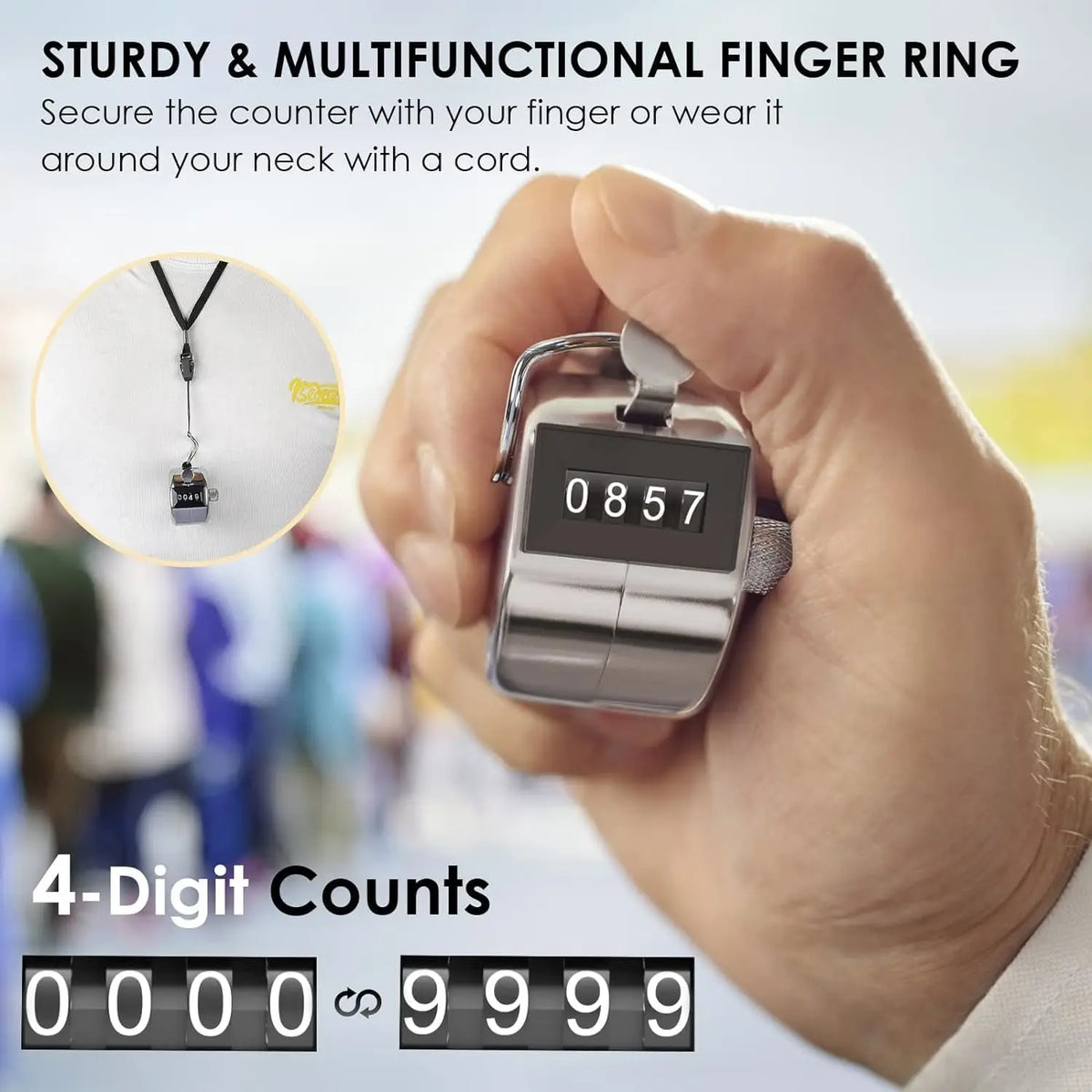 Handheld Tally Counter, view 4