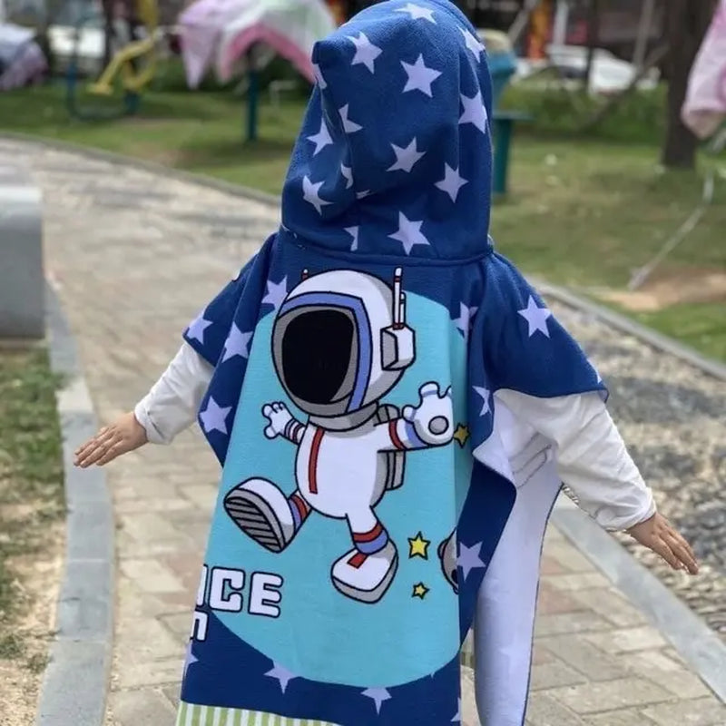 Hooded Baby Bath Towel Robe