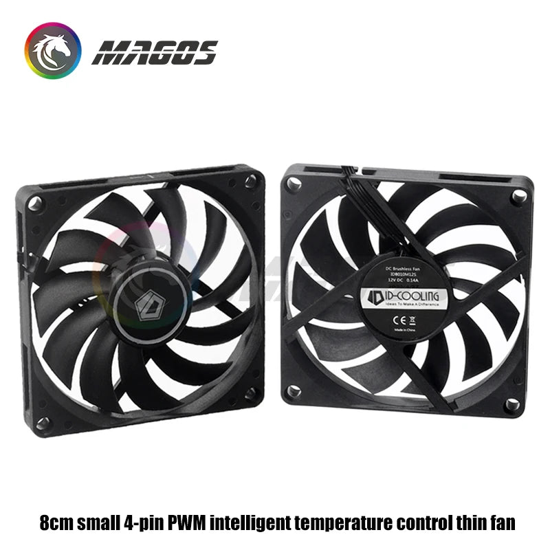 Slim PC Case Fan (80mm / 90mm), view 3