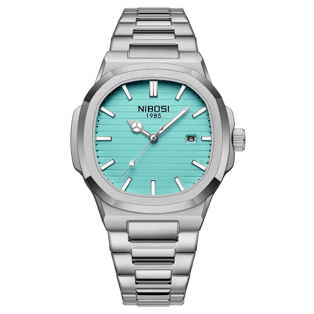 Men's Stainless Steel Calendar Watch, view 18