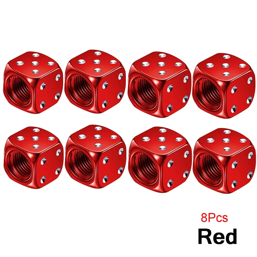 Dice Tyre Valve Caps, view 22