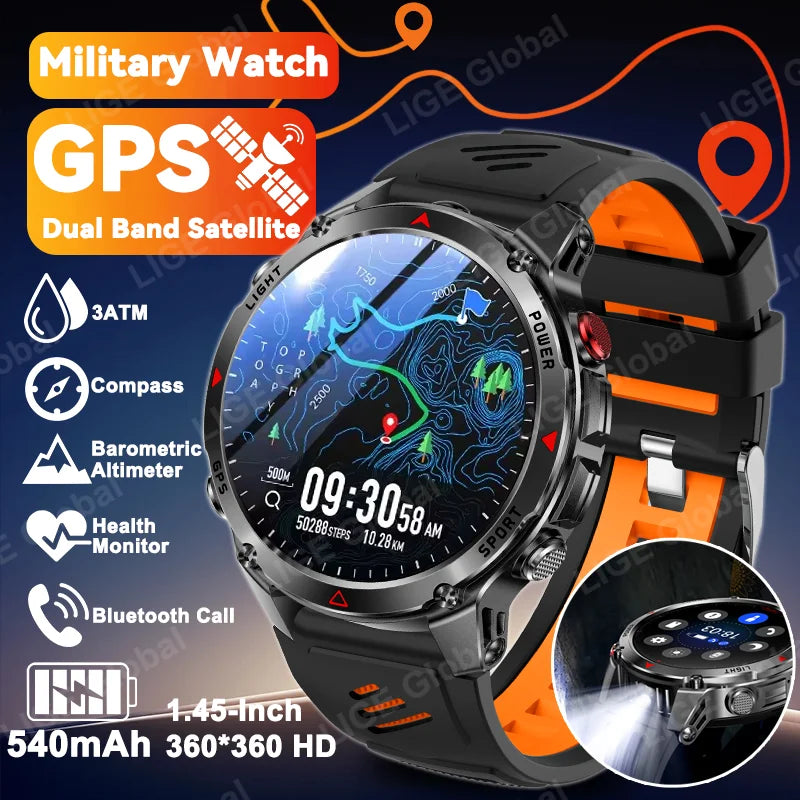 GPS Sports Smartwatch, view 2