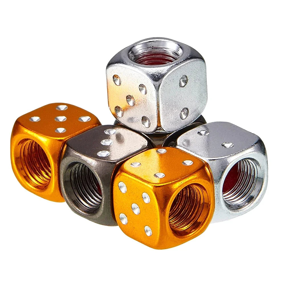 Dice Tyre Valve Caps, view 4