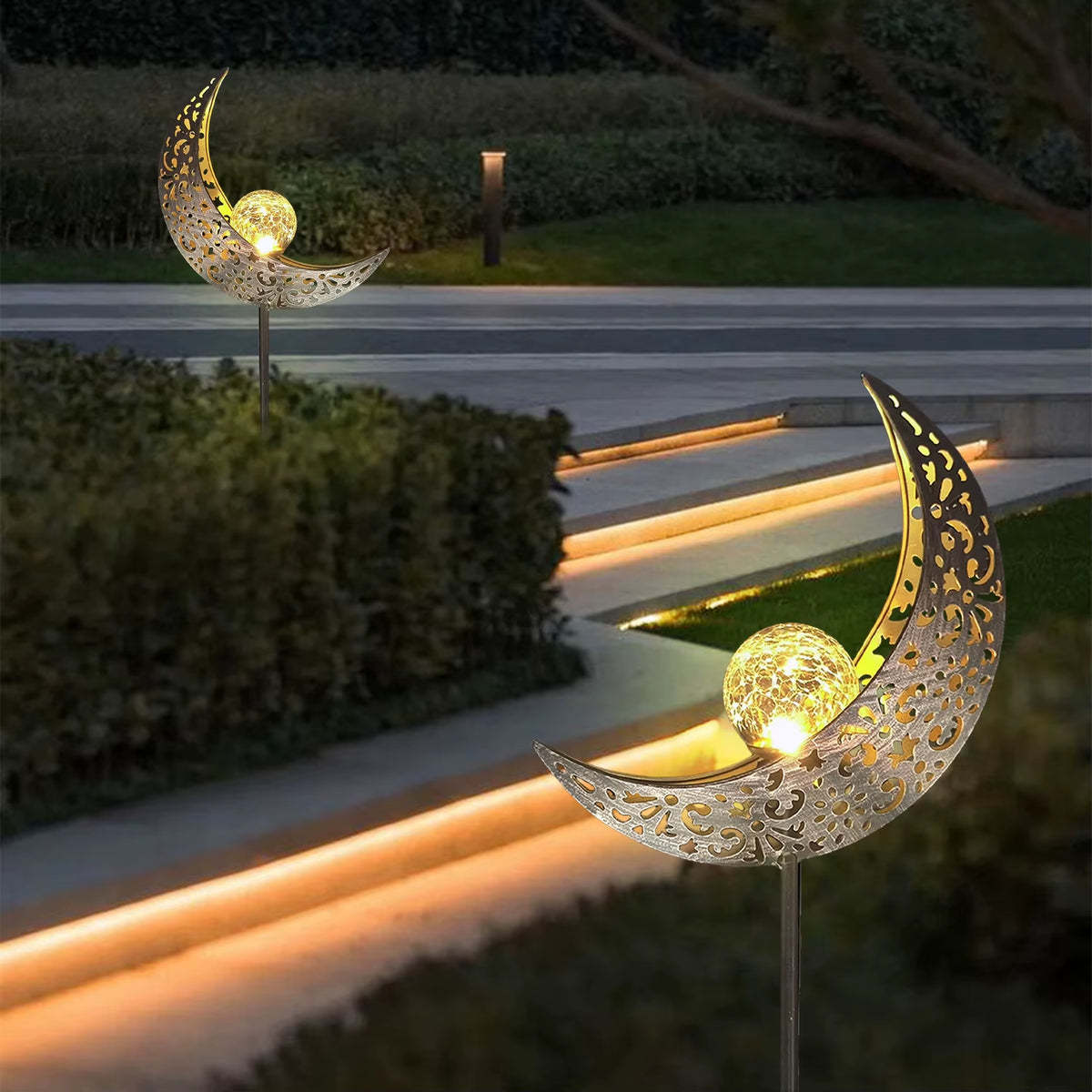 Solar Moon Garden Light, view 6
