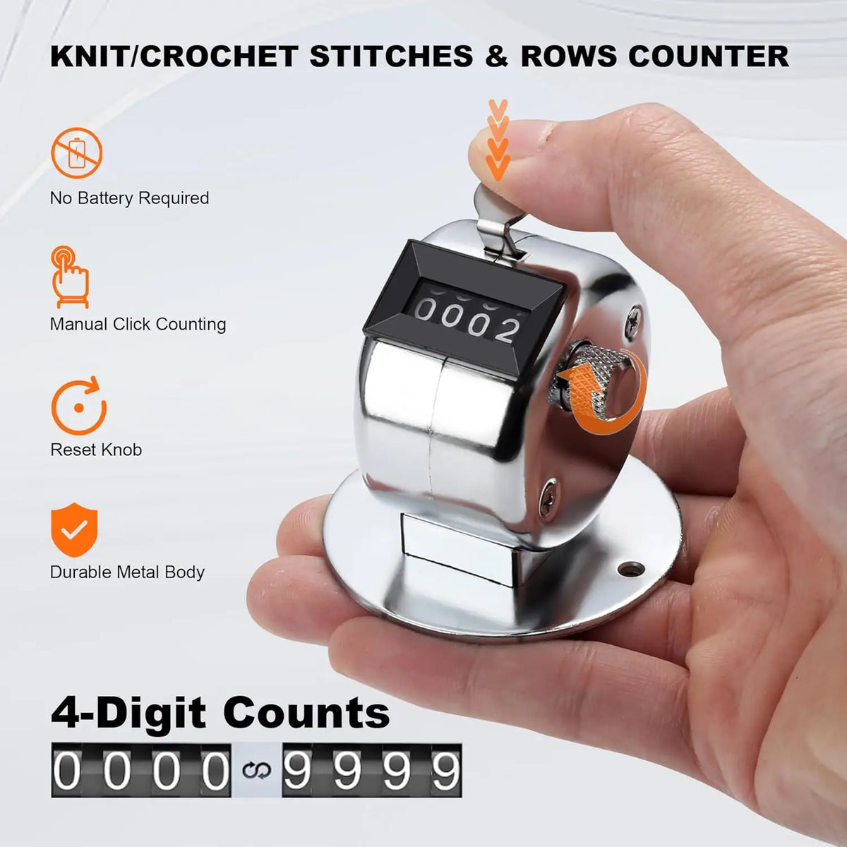 Handheld Tally Counter, view 3