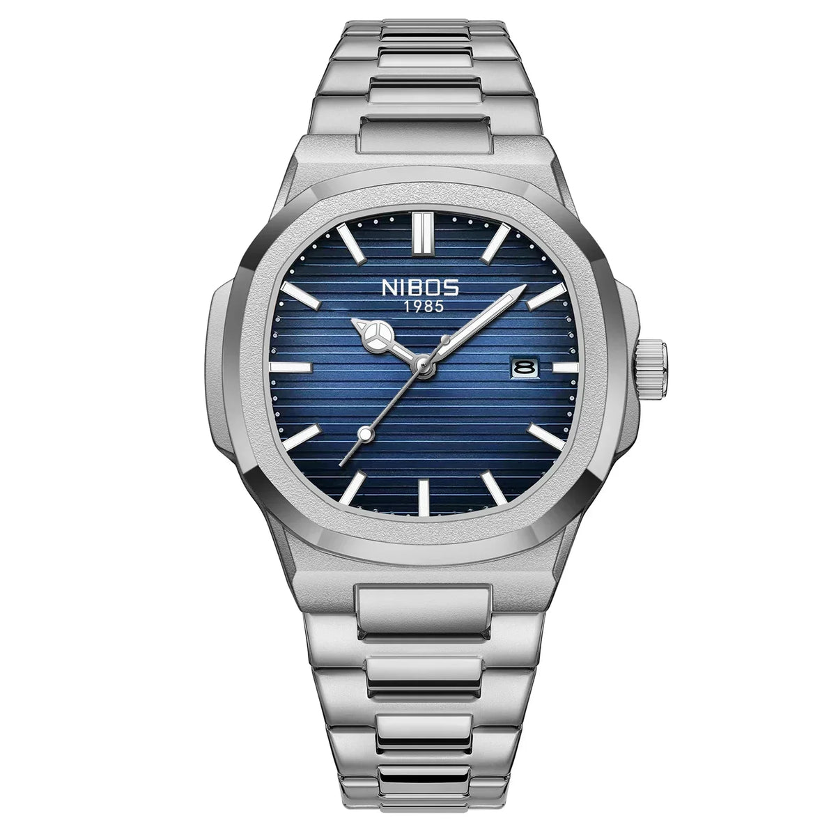 Men's Stainless Steel Calendar Watch, view 15