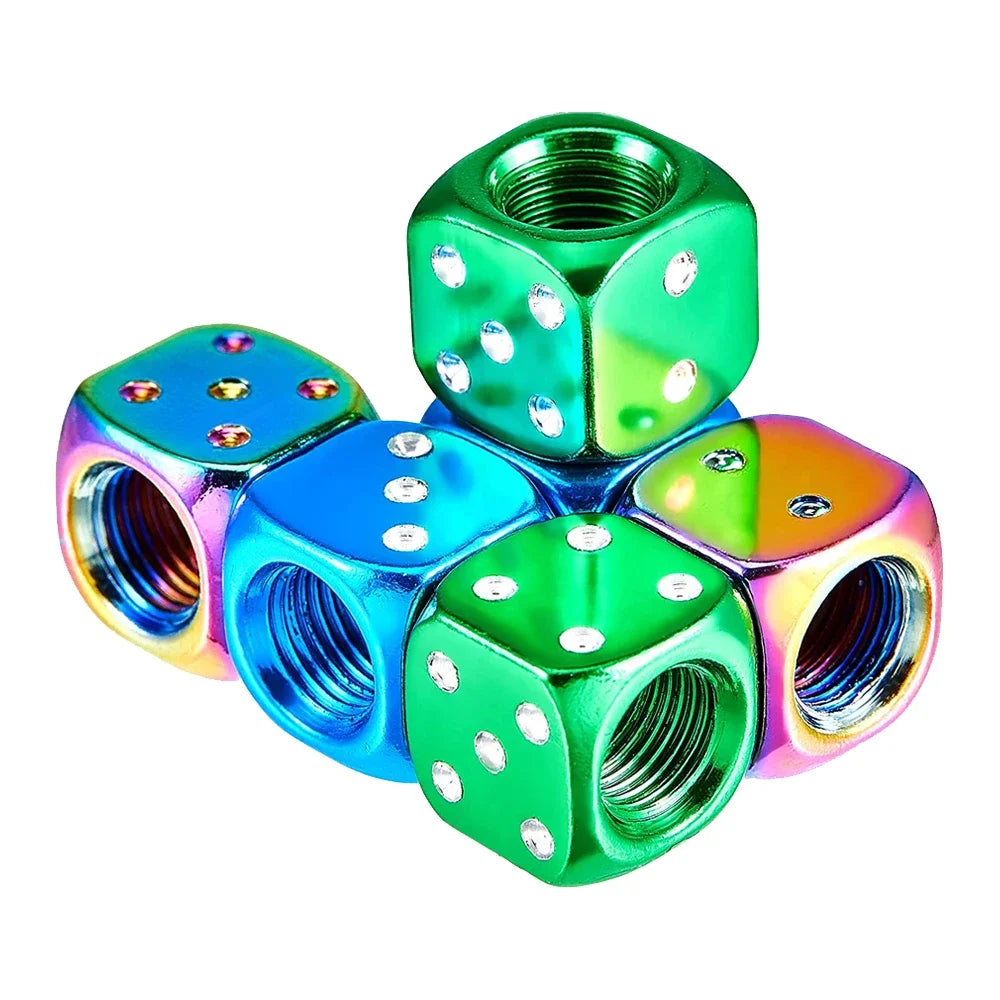 Dice Tyre Valve Caps, view 3