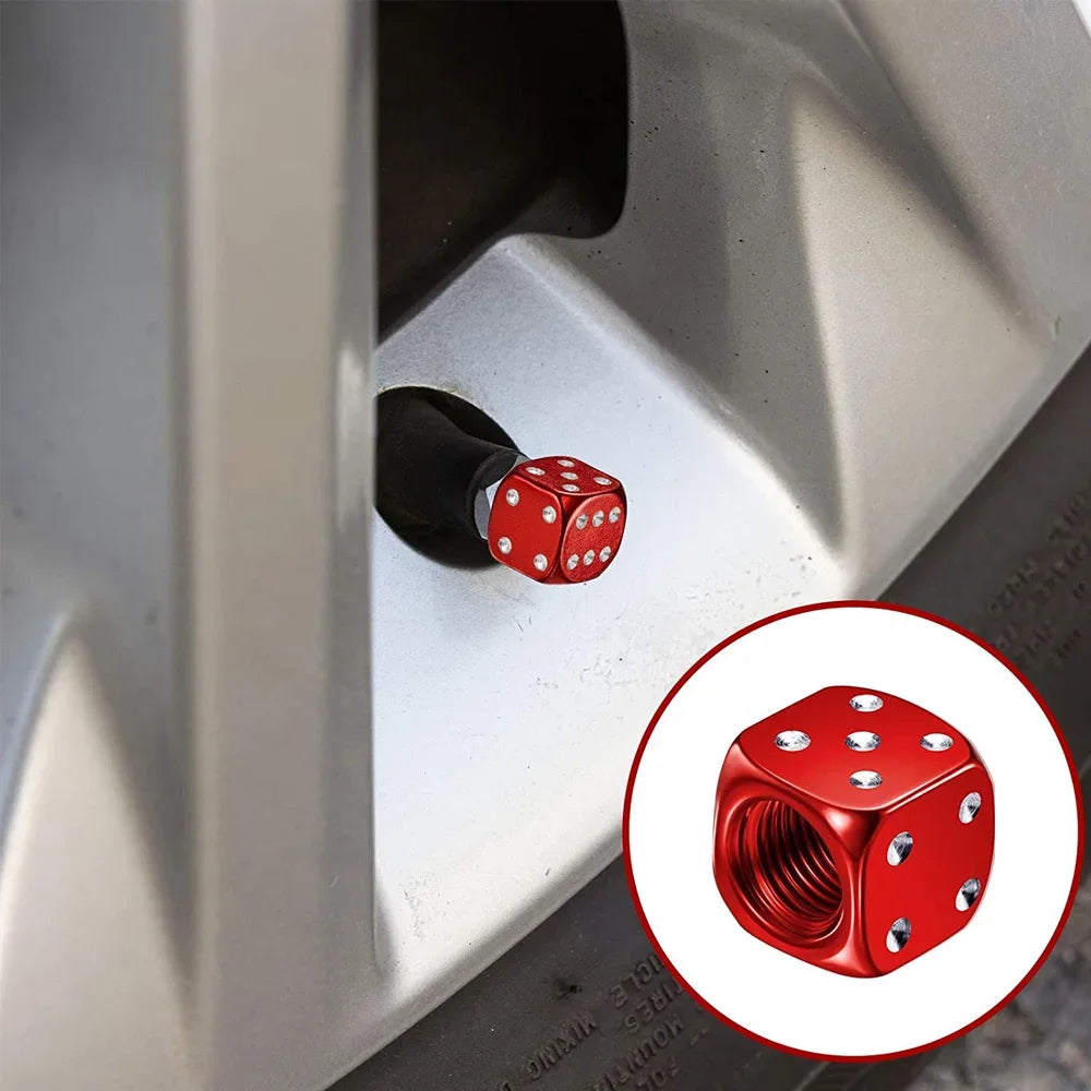 Dice Tyre Valve Caps, view 6
