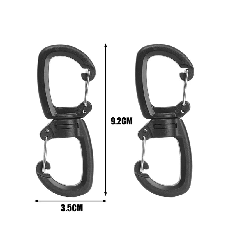 360° Swivel Carabiner Clips, view 9