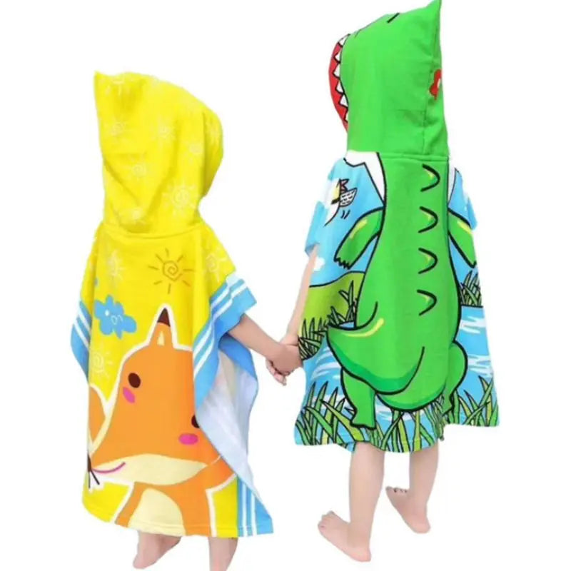 Hooded Baby Bath Towel Robe, view 3